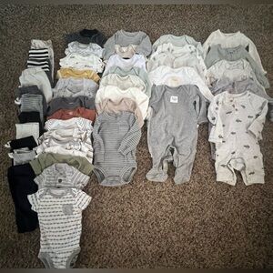 Newborn boys lot 44 pieces